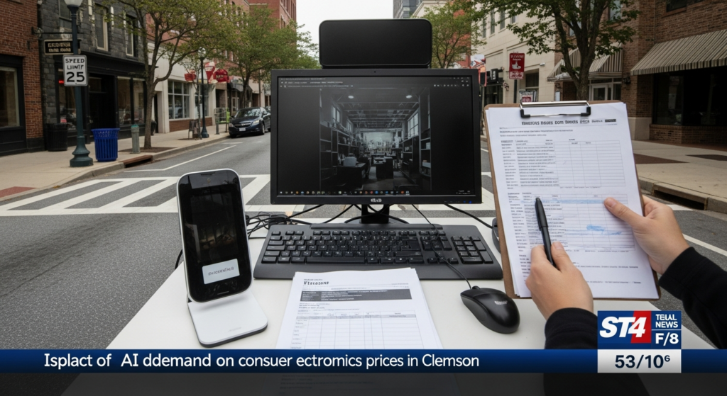 AI Demand Puts Pressure on Consumer Electronics Prices in Clemson