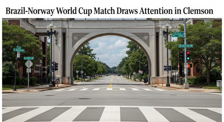 Brazil-Norway World Cup Match Draws Attention in Clemson
