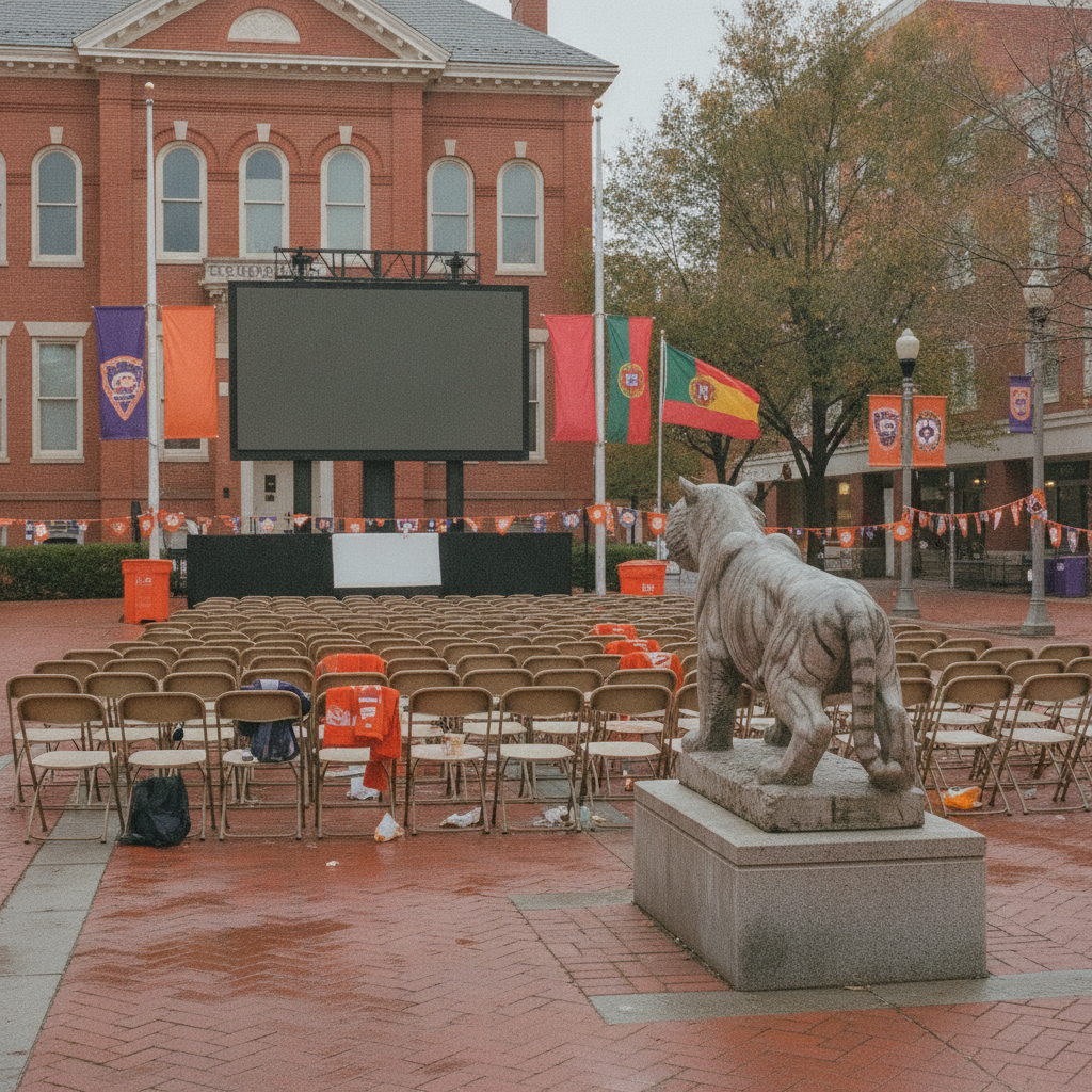 Clemson Fans Anticipate World Cup Knockout Match Between Portugal and Spain