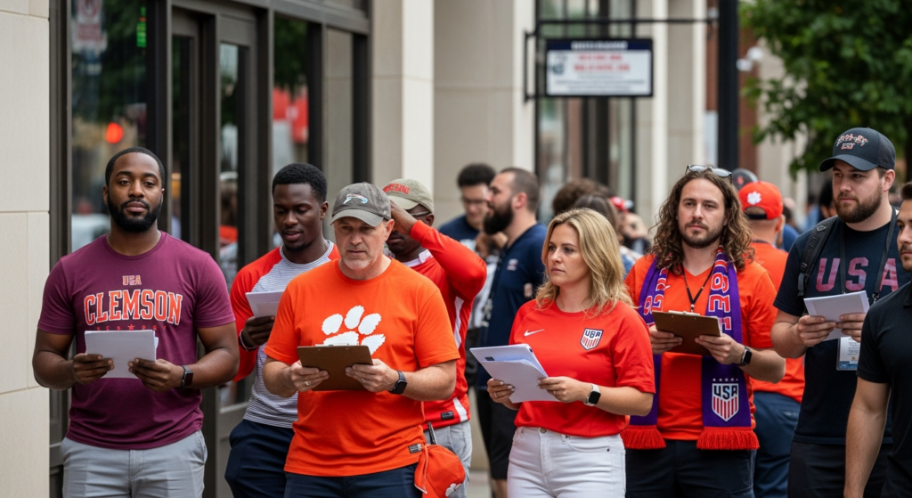 Clemson Fans Eye Prime-Time World Cup Match as USA Faces Belgium