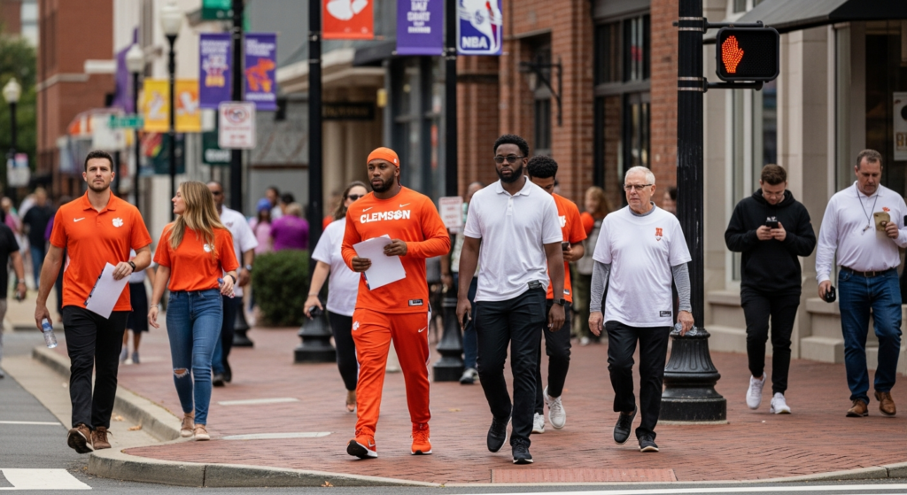 Clemson Sports Enthusiasts Following Active NBA Free Agency Period