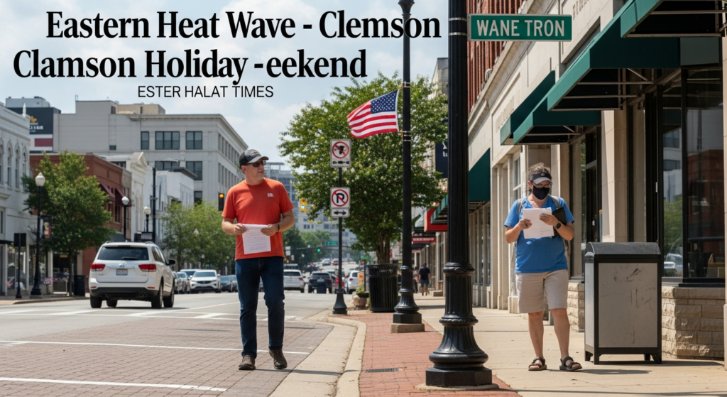 Eastern Heat Wave Prompts Caution in Clemson Over Holiday Weekend