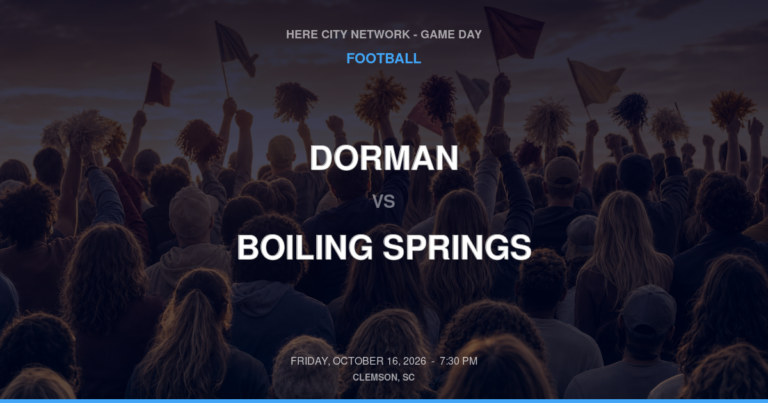 Dorman 21, Boiling Springs 9